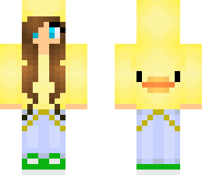 duck hoodie girl