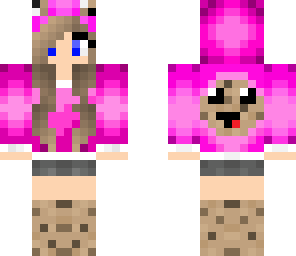 pink cookie girl