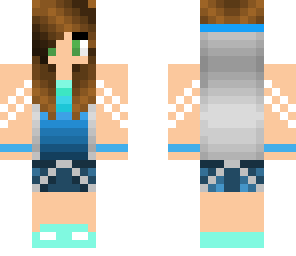 awesome blue popular sporty girl edit