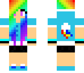 edited rainbow dash