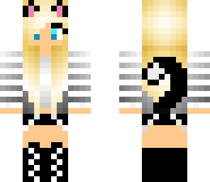 black cat girl