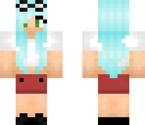 crop top high shorts girl