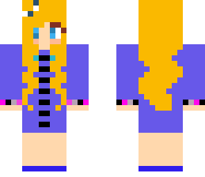 blue girl