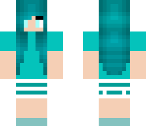 cyan girl