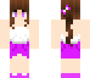 purple girl