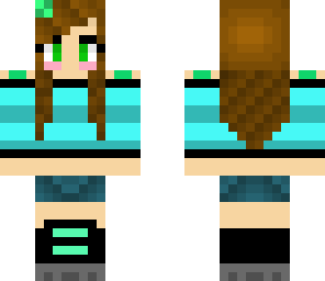 girl with brown hair