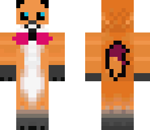 happy girlish fox