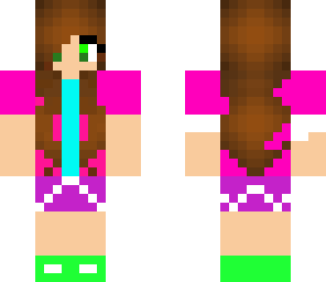 new minecraft girl
