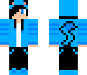 blue pikachu boy
