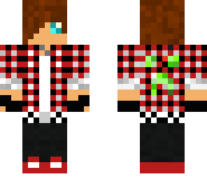 edit of plad shirt kid