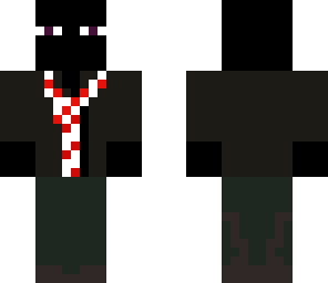 enderman with tie