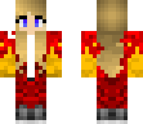 fire female skin