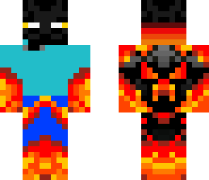 ender herobrine fire