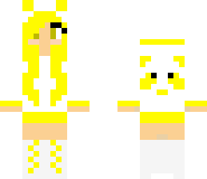 yellow panda girl