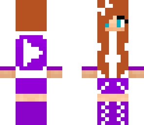 purple youtube girl