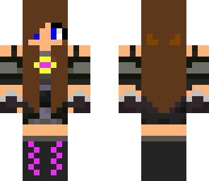 sky does minecraft girl