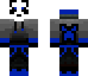 blue panda