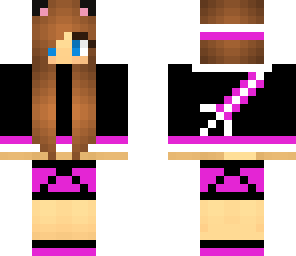 pink lightsaber girl