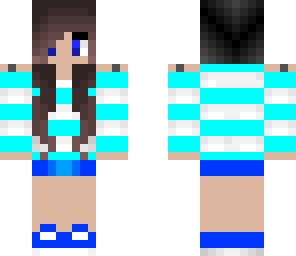 blue girl