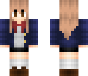 me in a anime school outfit