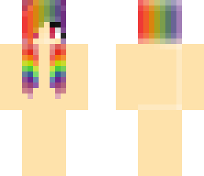 rainbow hair base
