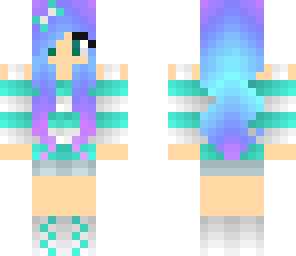 turquoise girl