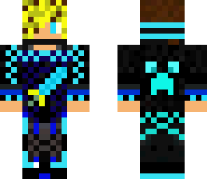 blue teenager