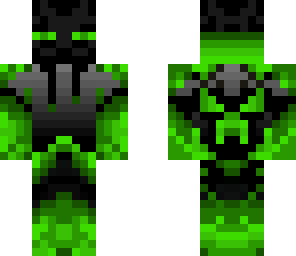 green fire enderman