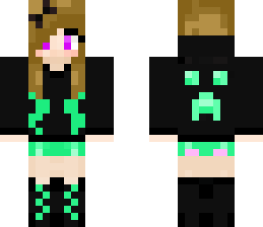 blue creeper girl