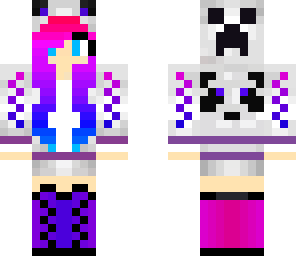 cute panda girl