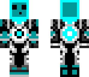 blue slime cyborg