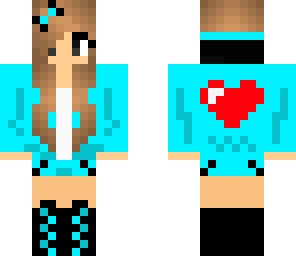 girl in blue