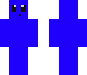 blue man