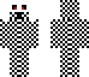 checkerboard man