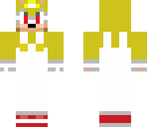 super sonic with mario clothes