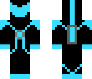 the blue fighter