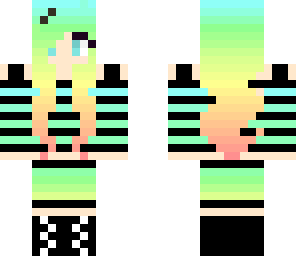 rainbow girl