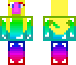 rainbow girl