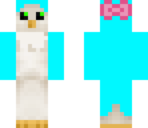 light blue penguin
