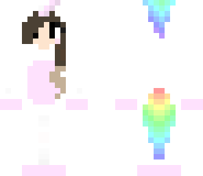 super cute ombre unicorn girl