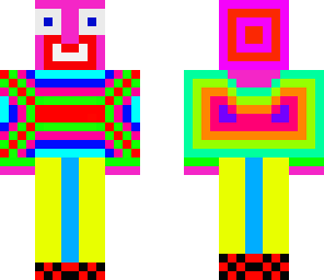 blocky head