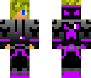 purple and black hoodie