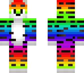 rainbow-ish tiger