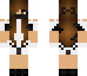 white ninja girl