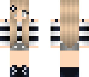 black and white stripes