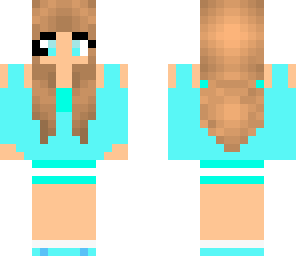 blue girl