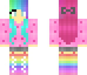 rainbow lady