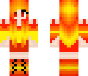 fire the girl flame