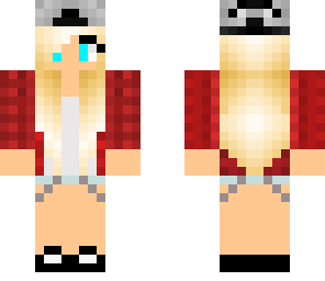 cute flannel girl