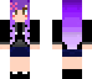 purple gangsta girl